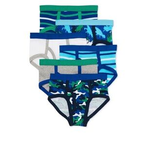 Wonder Nation Toddler Boys Briefs, 6-Pack, Sizes 2T-3T, 100% Cotton (2 packages)